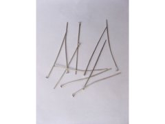 (image for) 500gram Nickel Plated 24mm Head Pins Jewelry Finding