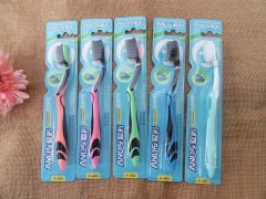 (image for) 12Pcs Soft Bristles Clean Toothbrushes for Adults Assorted