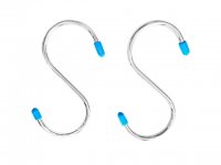 3Sheets x 6Pcs Universal Hook Hanger S-Shape Pot Rack Hooks Home