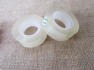(image for) 4Packs x 4Pcs All-Purpose Clear Tape Rolls Office School Supplie