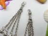20 Metal Chain Pendants with Fish Dangle Finding ac-mp183