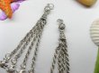 (image for) 20 Metal Chain Pendants with Fish Dangle Finding ac-mp183