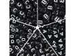 3Packs x 1000Pcs Black Alphabet Letter Cube Beads 5mm (image for) 3Packs x 1000Pcs Black Alphabet Letter Cube Beads 5mm