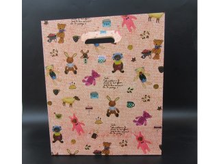 12Pcs Paper Gift Bag Shopping Bag 31x25.5x12.5cm