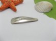 (image for) 400 New Metal Hair Clips Base Barrette Finding 46mm Long