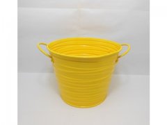 10X Yellow Tin Pail Bucket w/Ring Handle for Wedding Favor 10X Yellow Tin Pail Bucket w/Ring Handle for Wedding Favor