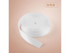 (image for) 10Rolls X 25Yards White Satin Ribbon 18mm