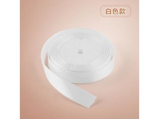 10Rolls X 25Yards White Satin Ribbon 18mm