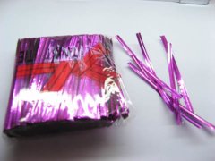 (image for) 9000 Purple Twist & Curling Ties Packaging Supplies 8cm
