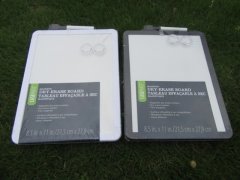 (image for) 10X Portable Size Dry Erase Board Whiteboard 27.9x21.5cm