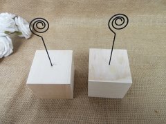 (image for) 12Pcs Place Card Photo Number Name Seat Card Holder Wedding