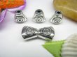 20pcs Metal Beads yw-ac-mb67 (image for) 20pcs Metal Beads yw-ac-mb67