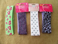 (image for) 1Sheet Hair Elastic Wide Head Band Hair Band Headwrap