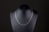 5Pcs Silver Finished Necklace Chain 45cm Long 2mm Wide