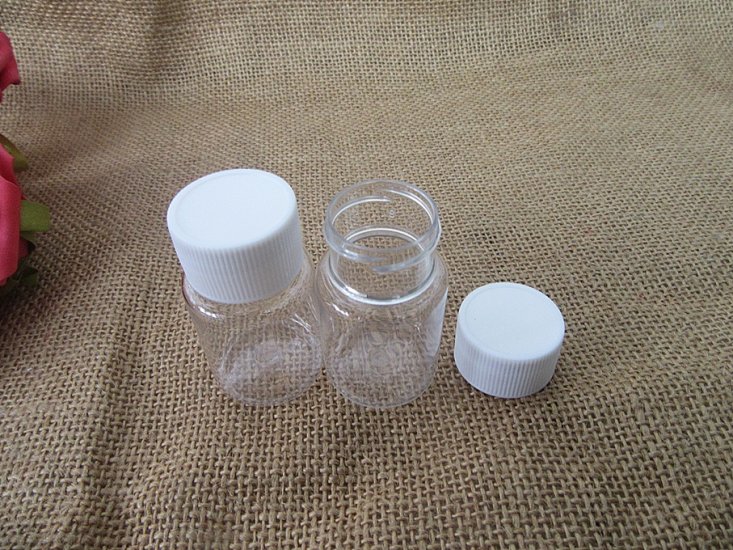 8Packs x 4Pcs Plastic Travel Empty Repack Cosmetic Mini Bottle - Click Image to Close