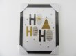 2Pc Black HO Picture Photo Frame 43.3x33.4x2cm