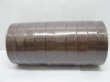 (image for) 10Rolls X 25Yards Brown Coffee Grosgrain Ribbon 18mm