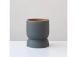 1Pc Matte Gray Ceramic Vase Vintage Style Flower Pot (image for) 1Pc Matte Gray Ceramic Vase Vintage Style Flower Pot