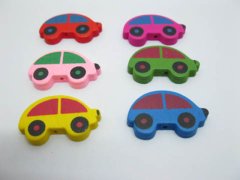 (image for) 200 Car Vehicle Wooden Beads Bulk Mixed Color