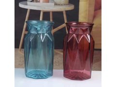(image for) 30Pcs Clear Colored Glass Vases Home Wedding Party Garden 17.5cm