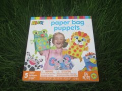 (image for) 1Box Paper Bag 5 Project Hands Puppet Art Craft Kit