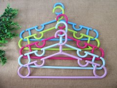 (image for) 5Pcs New Coat Clothes Closet Hangers 38cm Long - Mixed Color