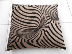 (image for) 2Pcs HQ Golden Back Hemp Pillow Cushion Covers 44cm