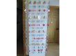(image for) 1X Girl & Dolphin Cartoon Curtain with Curtain Rod