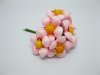12BundleX6Pcs Craft Wedding Decor Plum Flower - Light Pink