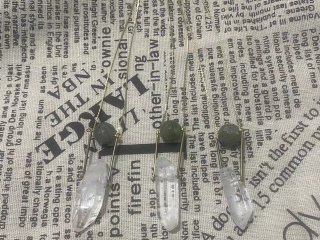 (image for) 12Pcs Crystal Bud Pendant Unique Collar Necklace Pendant