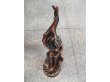 1X Brown Dancing Nude Belle Collectable Sculpture Statue (image for) 1X Brown Dancing Nude Belle Collectable Sculpture Statue