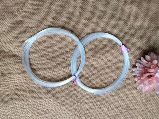 5Roll X 20M Clear Cord Thread Wire 0.8mm DIY Jewellery Craft (image for) 5Roll X 20M Clear Cord Thread Wire 0.8mm DIY Jewellery Craft