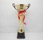 1X Metal Golden Plated Trophy Novelty Achievement Award 32.5cm