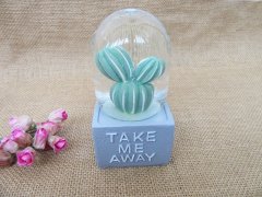 1Pc Decoration Cactus Succulent Statue Figures for Room Display 1Pc Decoration Cactus Succulent Statue Figures for Room Display