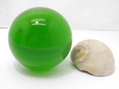 (image for) 1X 80mm Green Crystal Sphere Ball without Base