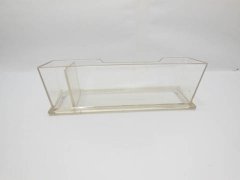 (image for) 10 Clear Plastic Business Card/Pen Holder dis-ot82