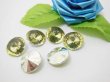 (image for) 200 Diamond Confetti 18mm Wedding Party Table Scatter - Green