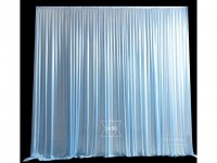1X Baby Blue Silk Cloth Wedding Party Backdrop Curtain Drapes 1X Baby Blue Silk Cloth Wedding Party Backdrop Curtain Drapes