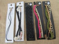 12Sheets Various Elastic Head Band Assorted