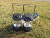 2Pcs Useful LED Lantern Light Hiking Camping Outdoor Light 2Pcs Useful LED Lantern Light Hiking Camping Outdoor Light