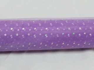 4x1Roll Violet Organza Ribbon 49cm Wide for Craft
