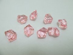 230X Pink Acrylic Ice Stone Crystal Vase Table Wedding Decor