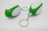 50 PU Foam Rugby Squeeze Key Chain rings