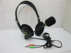 1Pc New Black Stereo Headset Headphone w/Microphone 1Pc New Black Stereo Headset Headphone w/Microphone