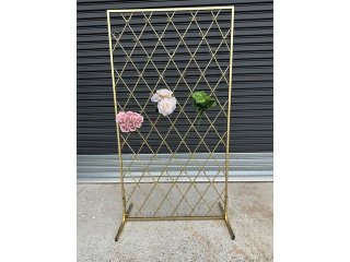 1Set Golden Candle Wall 72 Candle Holder Backdrop Wedding Party