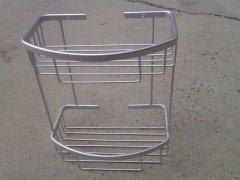 1Pc Metal High-Grade 2-Layer Cube Bath Rack 1Pc Metal High-Grade 2-Layer Cube Bath Rack
