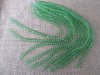 10Strand x 56Pcs Green Rondelle Faceted Crystal Beads 8mm