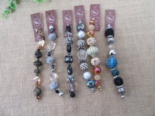 12Strands Nickel Free Strung Beads Unfinished Beaded Bracelets