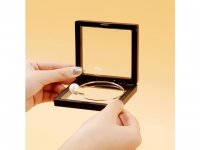 10Pcs Clear Jewellery Boxes Multi-Purpose Gift Boxes 9x9cm