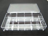 10Pc Bead Storage Boxes 11 compartment Organizer Tray